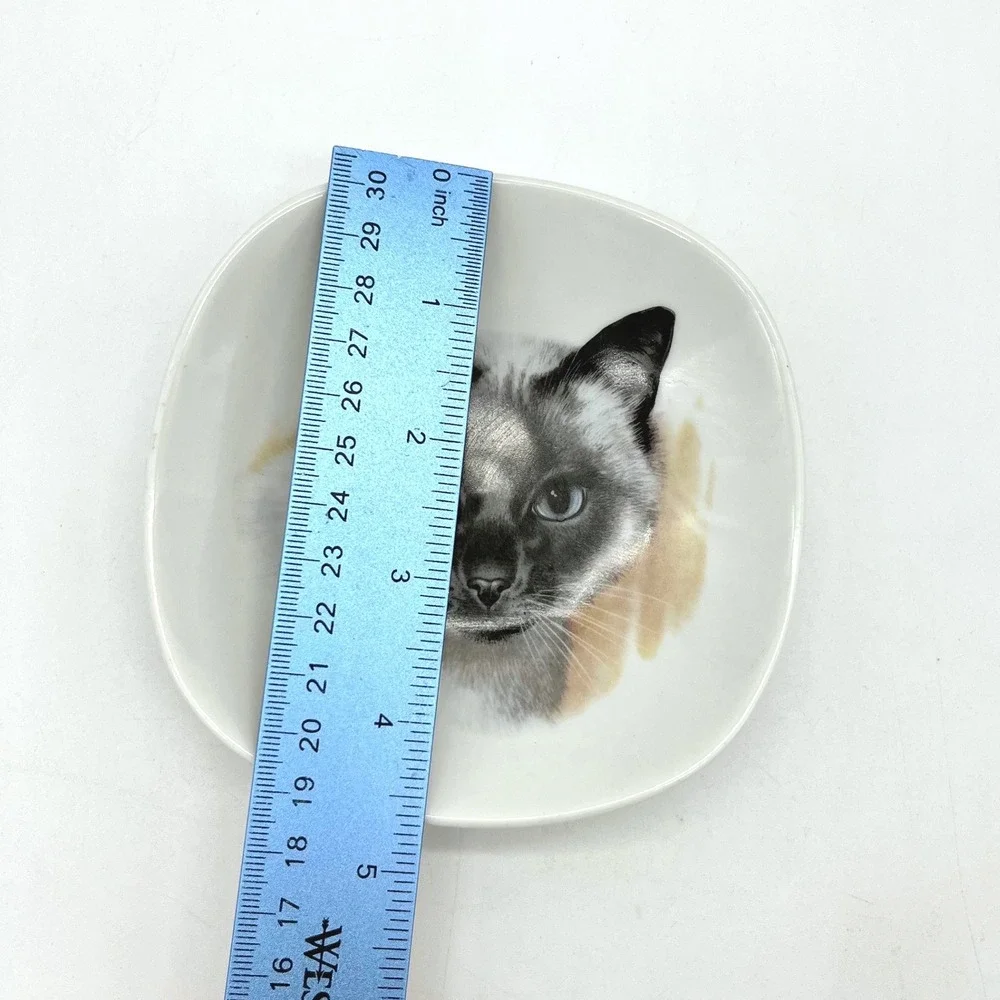 Schumann Arzberg Bavaria Germany Siamese‎ Cat Trinket Dish Small Plate